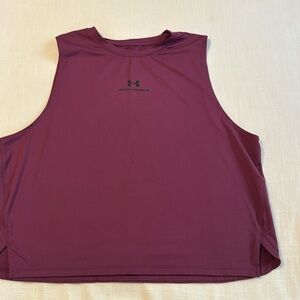 Cropped under armour tank top